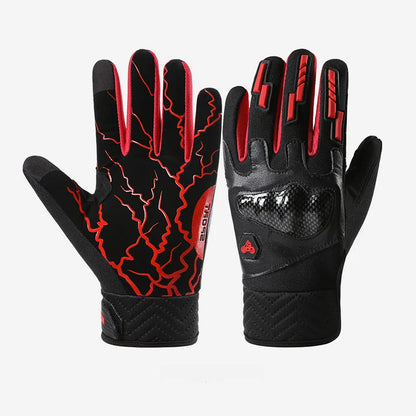 Men's Motorcycle Gloves for Electric Scooter Motocross Wear Resistant Touchscreen Compatible Cycling Gloves with Fall Prevention