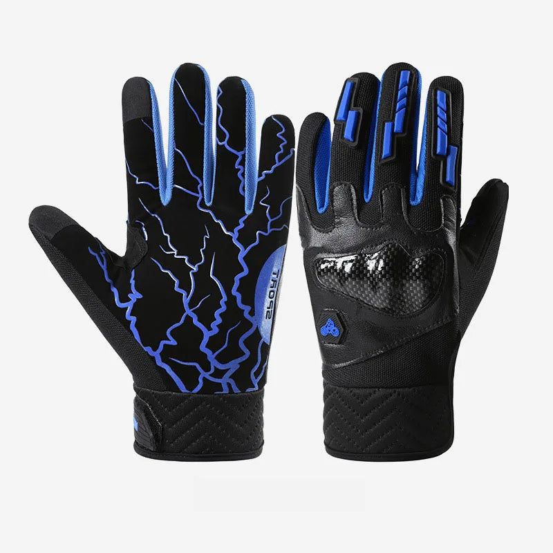 Men's Motorcycle Gloves for Electric Scooter Motocross Wear Resistant Touchscreen Compatible Cycling Gloves with Fall Prevention